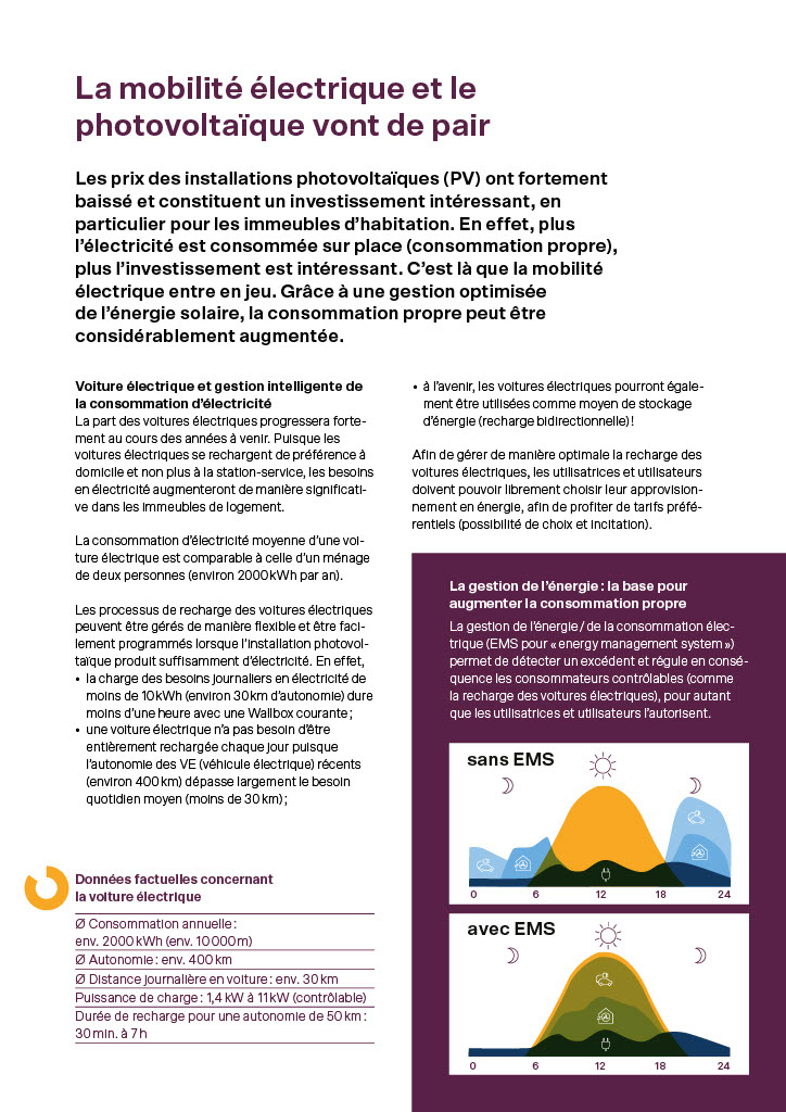 Fiche d'information : Mobilité électrique et photovoltaïque en PPE (téléchargement) - Image 2